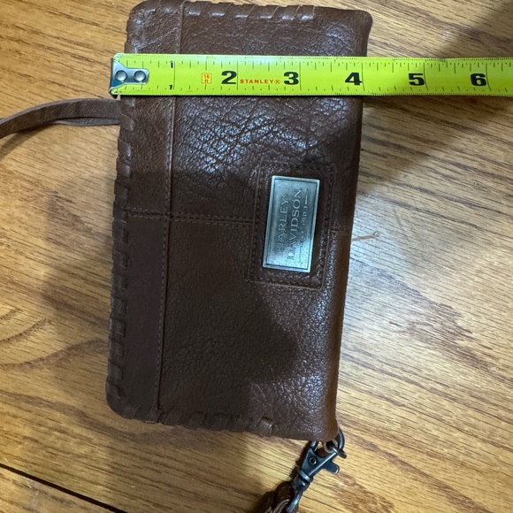 Harley-Davidson Brown Leather Women's Bag - Picture 3 of 4